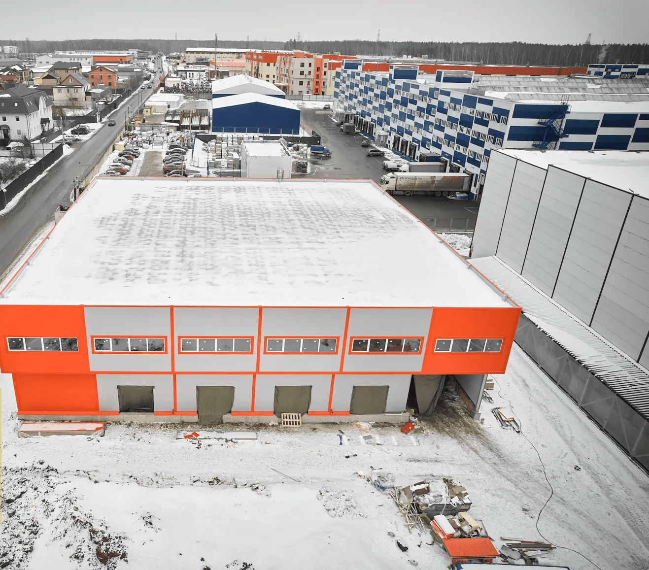 Складской ангар 24х42х6 м фото